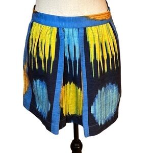 Madewell Eliot Ikat Print Mini Skirt Sz-8